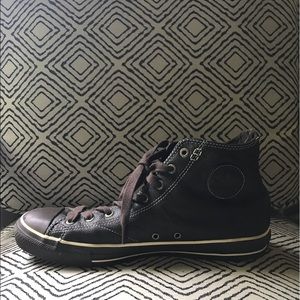 Converse Leather High Tops